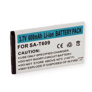 Samsung SCH R270 Cell Phone Battery (Li Ion 3.7V 600mAh) Rechargable Battery   Replacement For Samsung T609 Cellphone Battery: Cell Phones & Accessories