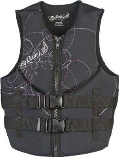 Fly Racing Neoprene Womens Life Vest , Gender Womens, Primary Color Black, Size XL, Size Modifier 44 48in. 98652774 XL PINK Automotive
