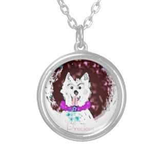 Precious West Highland Terrier digital art design  Pendants