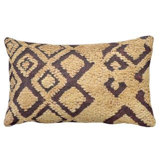 Kuba Cloth African Ethnic Tribal Natural Organic Pillows
