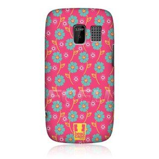 Head Case Designs Turquoise Floral Vines Bohemian Patterns Hard Back Case Cover for Nokia Asha 302: Cell Phones & Accessories