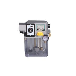 Trico PE 2202 15 Central Lubrication Automatic Cyclic Pump with Pressure Gauge, 2L Reservoir Capacity, 15 cc per cycle Output, 0 60 minute Interval Time, 110V: Industrial Lubricants: Industrial & Scientific