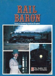 Rail Baron (Avalon Hill Leisure Game No. Ga 295): Toys & Games