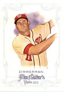 2013 Topps Allen and Ginter Trading Card # 299 Ryan Zimmerman Washington Nationals: Sports Collectibles