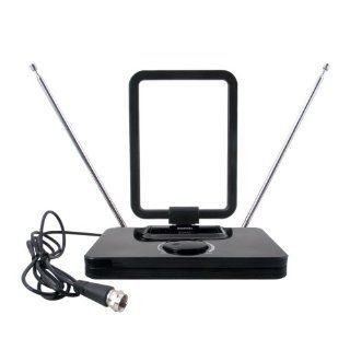 August DTA305 Amplified Digital TV Antenna   Portable Antenna with Signal Booster for USB TV Tuner / ATSC Television / DAB Radio   With Dipole and Telescopic Aerial  Players & Accessories