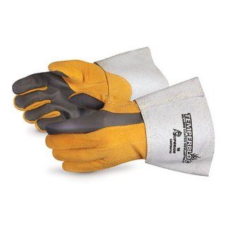 Superior 335TBDTIG Temperbloc Deerskin Leather TIG Welder Glove with Palm, Work, Large (Pack of 1 Pair): Welding Safety Gloves: Industrial & Scientific