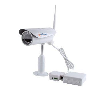 TriVision NC 336PW H.264, Wi Fi Wirelss HD 1080P Home IP Security Camera Outdoor. Install in 3 Steps with Our Free iPhone, iPad and Android apps. 15m Night Vision, Motion Sensor, SD card DVR expadable 128Gb, and more: Home Improvement