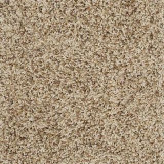 Martha Stewart Living Bellefleur (B)(J)   Color Brown Alpaca 6 in. x 9 in. Take Home Carpet Sample MS 484327