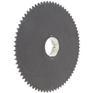 Martin Roller Chain Sprocket, Taper Bushed, Type B Hub, Single Strand, 50 Chain Size, For 2517 Bushing, 0.625" Pitch, 72 Teeth, 2.5" Max Bore Dia., 14.69" OD, 4.25" Hub Dia., 0.343" Width: Industrial & Scientific