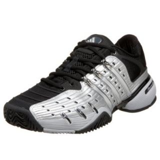 adidas Men's Barricade V Tennis Shoe,Silver/Black/Yellow,16 M: Shoes