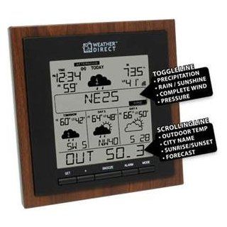 NEW WD 4 Day Forecast Brown/Black (Indoor & Outdoor Living) : Weather Stations : Patio, Lawn & Garden