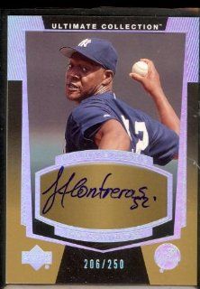 2003 UD Ultimate Collection Jose Contreras Auto /250: Sports Collectibles