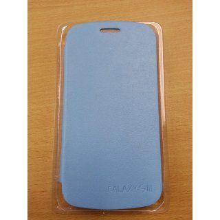 Samsung Galaxy S3 Flip Cover Case (Light Blue): Cell Phones & Accessories