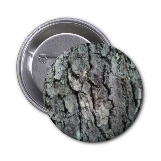 Black Oak Tree Bark Pinback Buttons