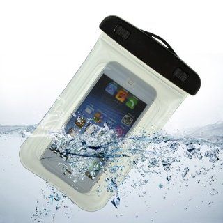 Clear Floating Waterproof Phone Holder Case Pouch with Lanyard For Apple iPhone 4/4S/5 iPod iTouch5: Cell Phones & Accessories
