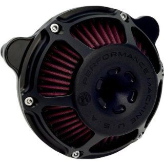 Performance Machine Max HP Air Cleaner   Black Ops 0206 2078 SMB: Automotive