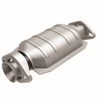 MagnaFlow 338682 Large Stainless Steel CA Legal Direct Fit Catalytic Converter: Automotive