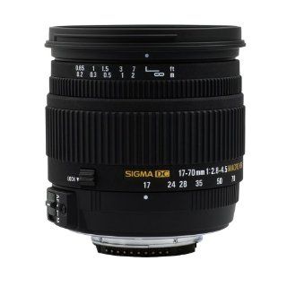 Sigma 17 70mm f/2.8 4.5 DC HSM Macro Lens for Nikon DSLR : Camera Lenses : Camera & Photo