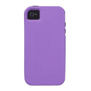 9966CC Solid Color Purple Background iPhone Case Case Mate iPhone 4 Case