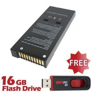 Battpit™ Laptop / Notebook Battery Replacement for Toshiba Satellite 2710XDVD (4400 mAh) with FREE 16GB Battpit™ USB Flash Drive Computers & Accessories
