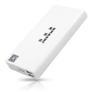 KMA 810 20000mAh Portable High Capacity Dual Port External Battery Power Bank Backup Charger for iPhone 5S, 5C, 5, 4S, 4, iPad 4, 3, 2, Mini, iPods (Apple adapters not included), Samsung Galaxy S4, S3, S2, Note 3, Note 2, HTC One, EVO, Thunderbolt, Incredi