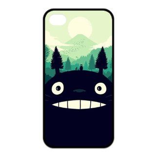 Goshoppinggo The Hot And Revolutionary Japanese Anime Miyazaki Hayao Series Totoro For Iphone 4/4S Best Rubber Case: Cell Phones & Accessories