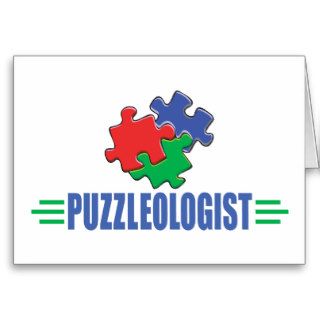 Funny Jigsaw Puzzle Greeting Card