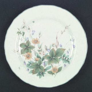 Mikasa Meadow View Dinner Plate, Fine China Dinnerware   Country Classics, Yello