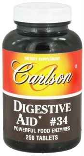 Carlson Labs   Digestive Aid #34   250 Tablets