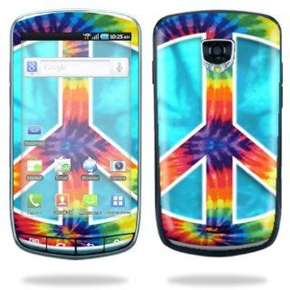 Protective Vinyl Skin Decal Cover for Samsung Droid Charge 4G LTE Cell Phone Sticker Skins   Peace Out Cell Phones & Accessories