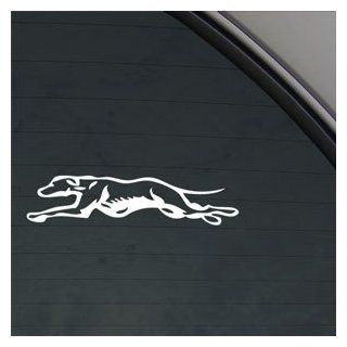Greyhound Running Dog Decal Truck Window Sticker: Automotive