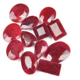 258.00 Ct Graceful Natural Precious Ruby Mixed Shape Loose Gemstone Lot: Aura Gemstones: Jewelry