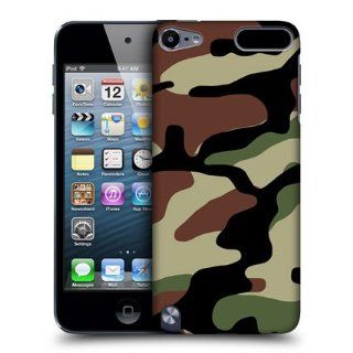 Head Case Designs Dark Brown Camouflage Back Case Cover for Apple iPod Touch 5G 5th Gen : MP3 Players & Accessories