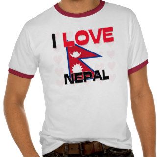 I Love Nepal Shirts