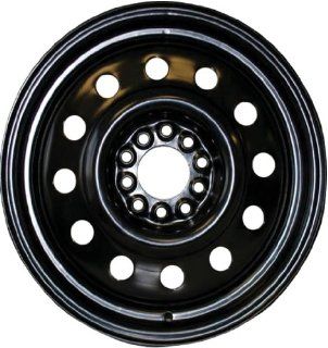 16x6 Sendel Snow Steel Black Wheel Rim 5x100 5x115 +35mm Offset 72mm Hub Bore: Automotive