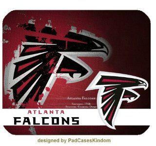 Computer mousepad with NFL Atlanta Falcons logo for fans by padcaseskingdom : Mouse Pads : Office Products