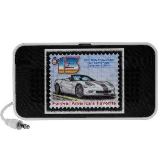 2013 Corvette 60th Anniversary Convertible Travel Speakers