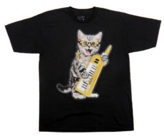 Neff Men's Sally Cat T Shirt: Novelty T Shirts: Clothing