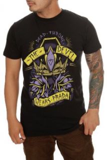 The Devil Wears Prada Dead Throne Slim Fit T Shirt Size : X Small: Novelty T Shirts: Clothing