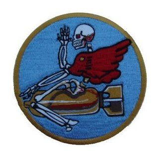 447th Bombardment Squadron 5" Patch Death Skull Military : Other Products : Everything Else