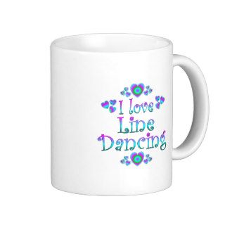 I Love Line Dancing Coffee Mug