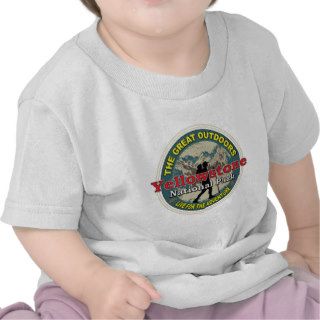 Yellowstone National Park Wyoming T Shirts