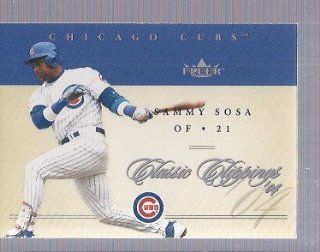 2004 Classic Clippings #39 Sammy Sosa Chicago Cubs: Sports Collectibles