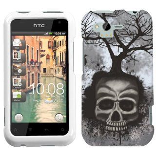 HTC Rhyme Tree Skull Phone Case Cover: Cell Phones & Accessories