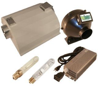 400 Watt Air Cooled Grow Light and Exhaust Fan Combo : Plant Growing Lamps : Patio, Lawn & Garden