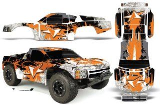 Chevy Silverado 1500 PRO LINE Traxxas Slash PRO3307 60 AMRRACING RC Graphics Kit Street Star Orange: Toys & Games