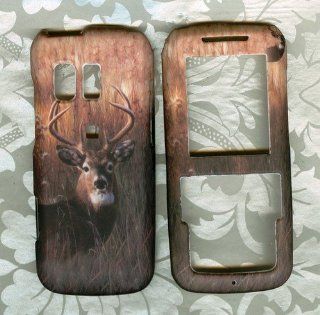 Rubberized camo buck Samsung SCH R451c (TracFone) Straight Talk phone cover: Cell Phones & Accessories