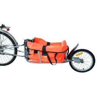 Aosom Solo Single Wheel Bicycle Cargo Bike Trailer : Cargo Carrier Bike Trailers : Sports & Outdoors