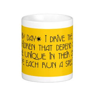 Bus Driver   Day By Day Poem Mug