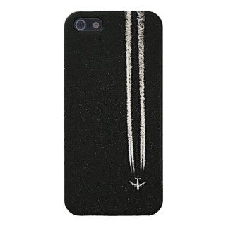Up in the Sky/High Altitude Airplane Contrail iPhone 5 Cover